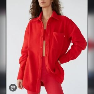 TNA Red Shacket, Size 2